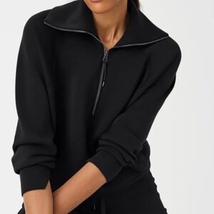 SPANX® AirEssentialsHalf Zip Size L NEW